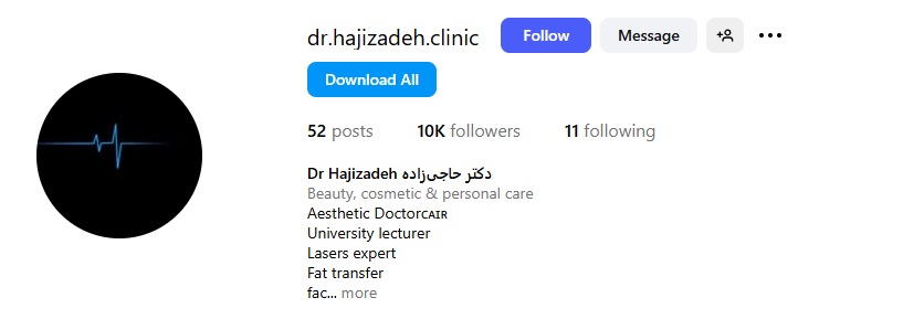 کلینیک زیبایی دکتر حاجی زاده سمنان